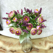 Load image into Gallery viewer, Rose 1 Bouquet 10 Heads Wedding Flower