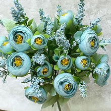 Load image into Gallery viewer, Rose 1 Bouquet 10 Heads Wedding Flower