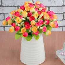 Load image into Gallery viewer, Mini Rose Colorful Silk Flowers new year