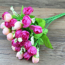 Load image into Gallery viewer, Mini Rose Colorful Silk Flowers new year