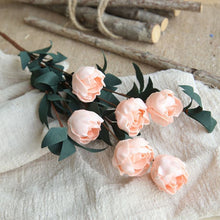 Load image into Gallery viewer, 1 Bunch 6 Heads PE Artificial Roses Flower