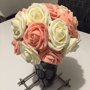 Rose Flowers Wedding Bride Bouquet