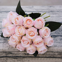 Load image into Gallery viewer, Rose Flowers Wedding bouquet White Pink