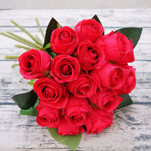 Load image into Gallery viewer, Rose Flowers Wedding bouquet White Pink