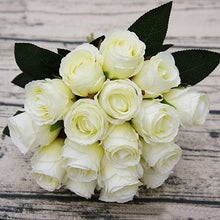 Load image into Gallery viewer, Rose Flowers Wedding bouquet White Pink