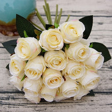 Load image into Gallery viewer, Rose Flowers Wedding bouquet White Pink