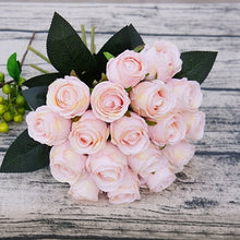 Load image into Gallery viewer, Rose Flowers Wedding bouquet White Pink