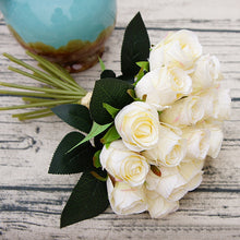 Load image into Gallery viewer, Rose Flowers Wedding bouquet White Pink