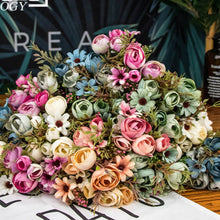 Load image into Gallery viewer, Rose Peony Artificial Silk Flowers